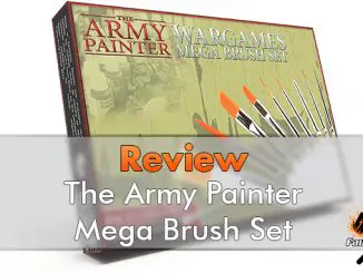 Recensione di pennelli per pittori dell'esercito per pittori in miniatura - In primo piano