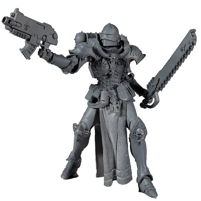 Warhammer 40k McFarlane Toys Series 2 - Prueba de artista de Battle Sister