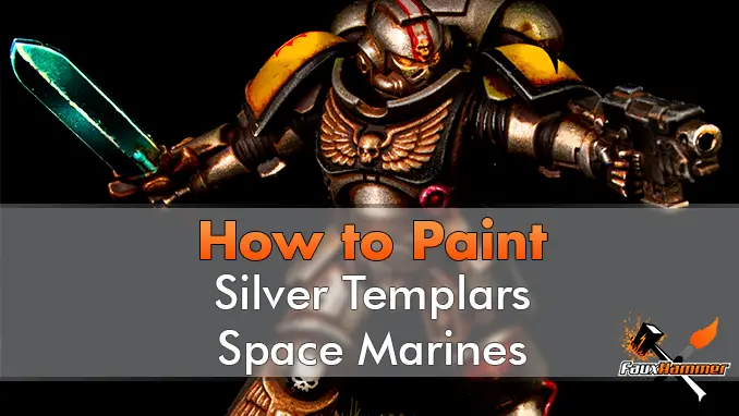 How to Paint Silver Templars Space Marines Warhammer 40k Painting Guide 