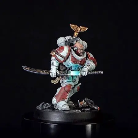 Wie man Samurai Space Marines baut - Mezgike White Scar