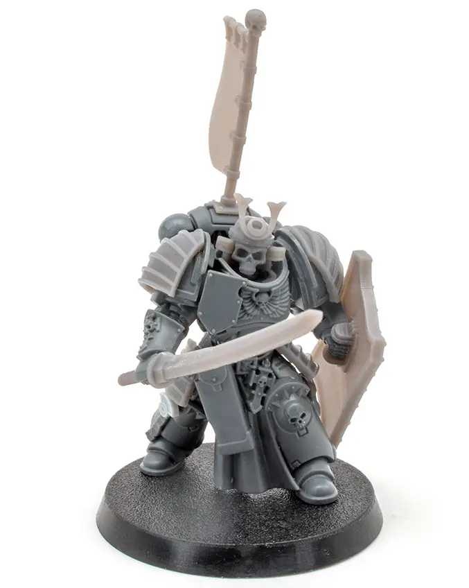 How to Build Samurai Space Marines - The Custom Bit - Bladeguard Ancient Samurai