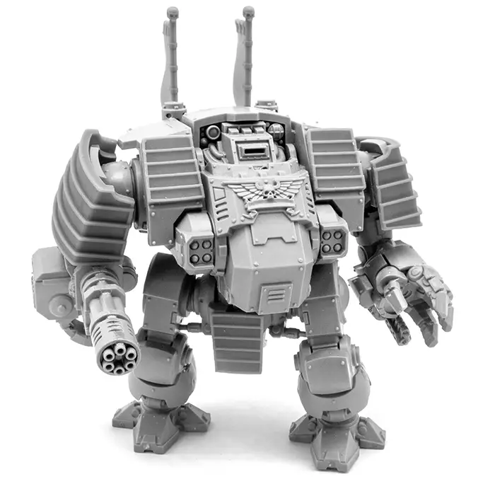 Wie man Samurai Space Marines baut - The Custom Bit - Dreadnought