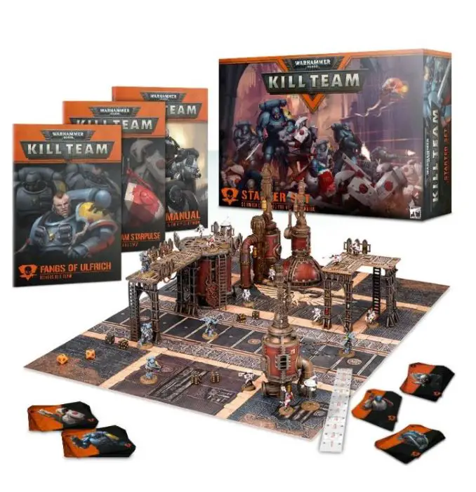 Contenido de la caja de Kill Team Core