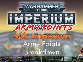 Rivista di Warhammer Imperium - Ripartizione dei punti dell'esercito - In primo piano