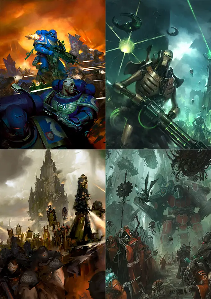 Revista Warhammer Imperium - Láminas artísticas