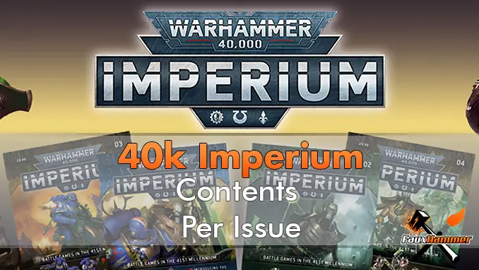 Warhammer Imperium Magazine - A la une