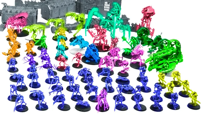 Warhammer Imperium magazine - Full Army Breakdown with Costs - Necron Force
