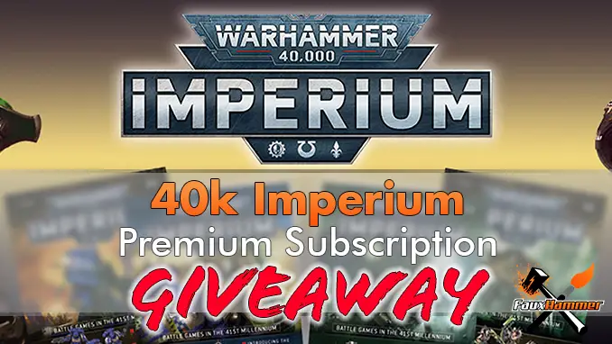 Warhammer Imperium - Abbonamento Premium in regalo - In primo piano