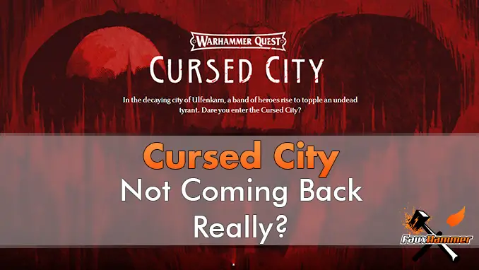 Warhammer Quest Cursed City - Not Coming Back - In primo piano