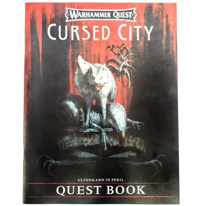 Libro de misiones de Warhammer Quest Cursed City