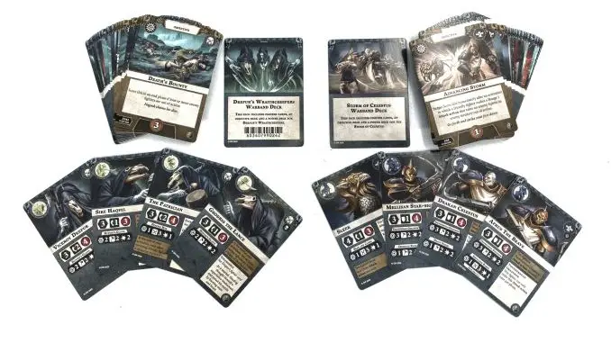 Schede di revisione dello Starter Set di Warhammer Underworlds