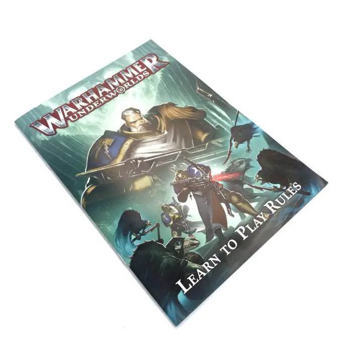 Libro de reglas de revisión del set de inicio de Warhammer Underworlds