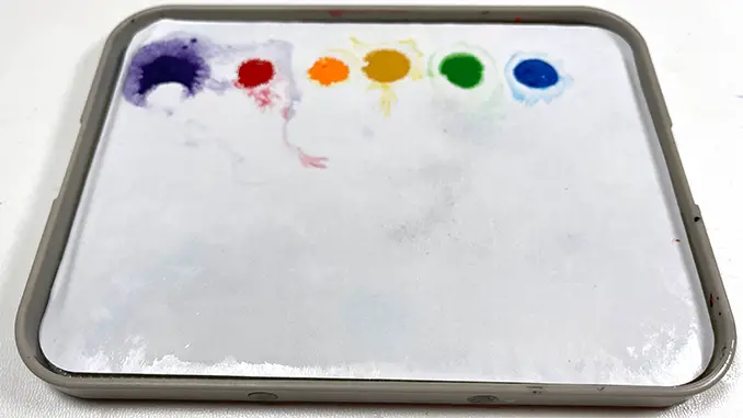 Redgrass Games Wet Palette 2 Impressions - Paint Run