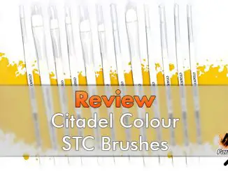Recensione dei pennelli Citadel Color STC - In primo piano