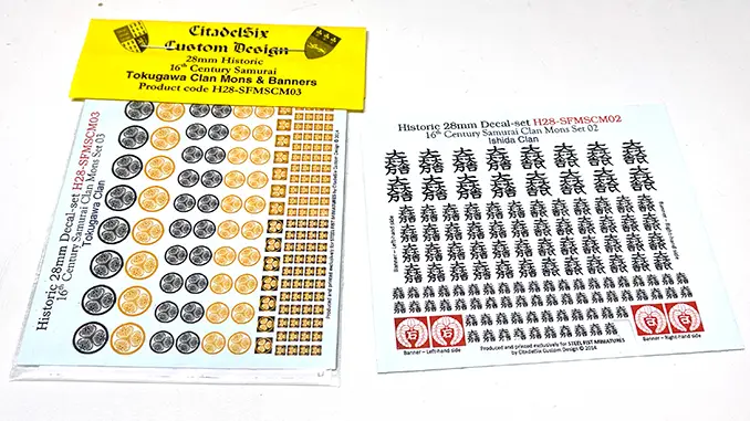 How to Build Samurai Space Marines - Decals - CitadelSix 1