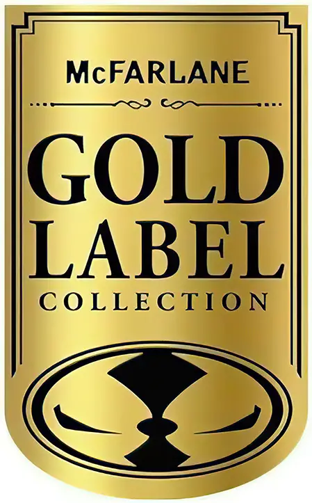 Logotipo de McFarlane Toys Gold Label