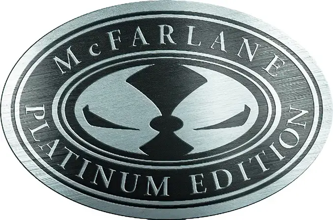 McFarlane Toys Platinum Chase Logo