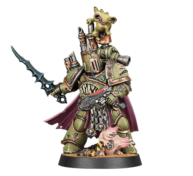 Space Marine Heroes - Series 3 - Plague Champion Gangrus