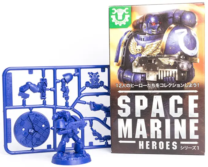 Space Marine Heroes Sprue-Beispiel