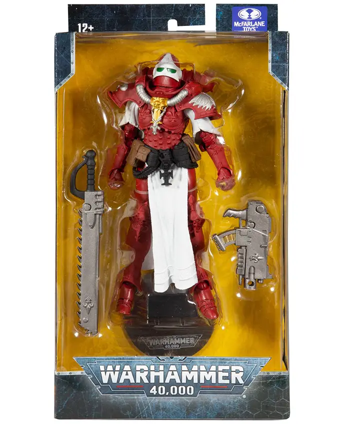 Warhammer 40,000 - McFarlane Toys - Hermanas de batalla - Orden de la rosa de sangre - Caja