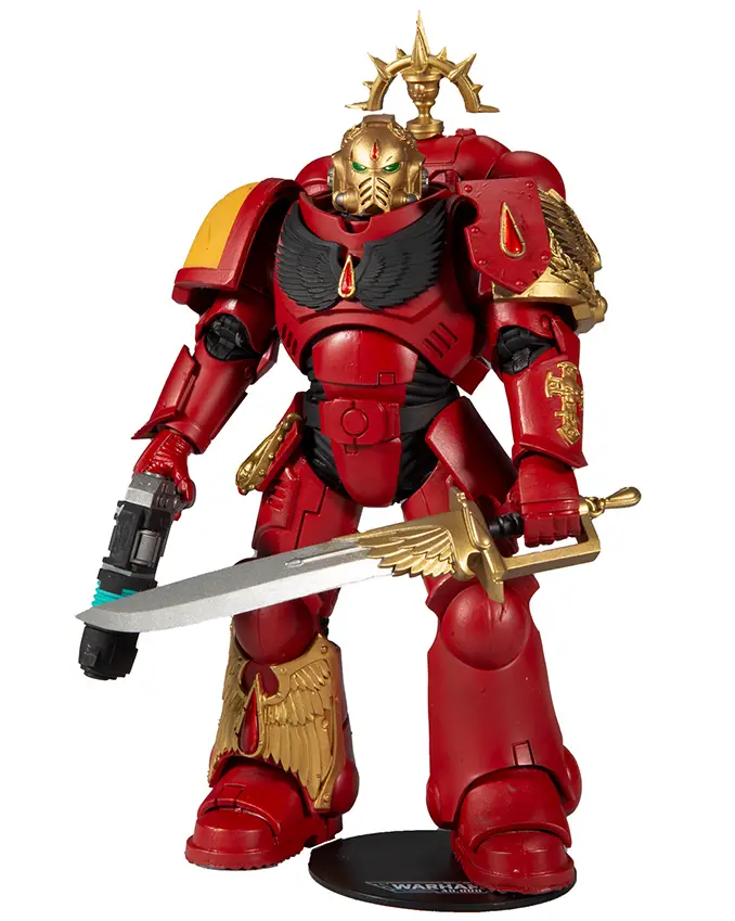 Warhammer 40k McFarlane Toys Series 2 - Gold Label Blood Angel Lieutenant - Pose A