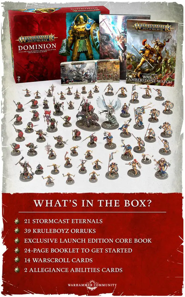 Warhammer Age of Sigmar Dominion - Collection complète