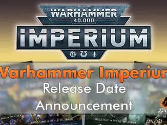 Annonce de la date de sortie de Warhammer Imperium - A la une