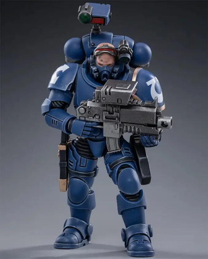 Joy Toy 4-inch Warhammer Space Marine Action Figures - Incursor Brother Remus