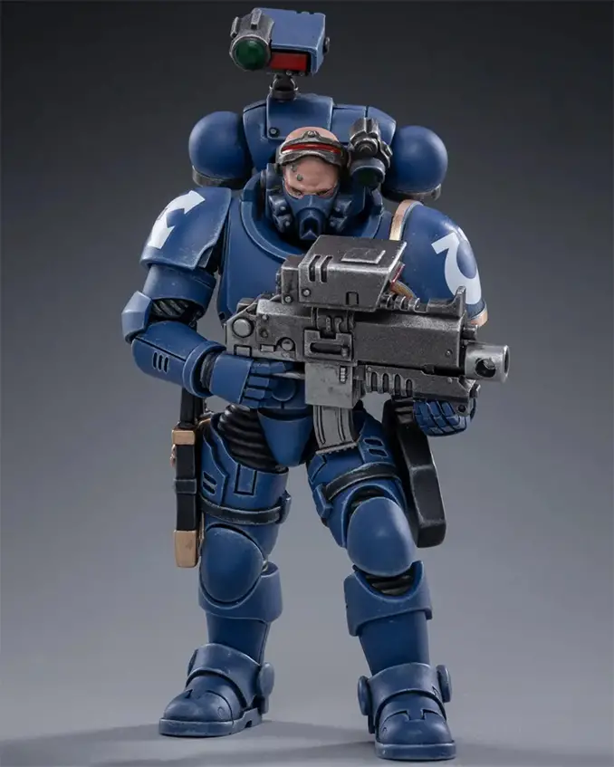 Joy Toy 4-Zoll Warhammer Space Marine Actionfiguren - Incursor Brother Remus