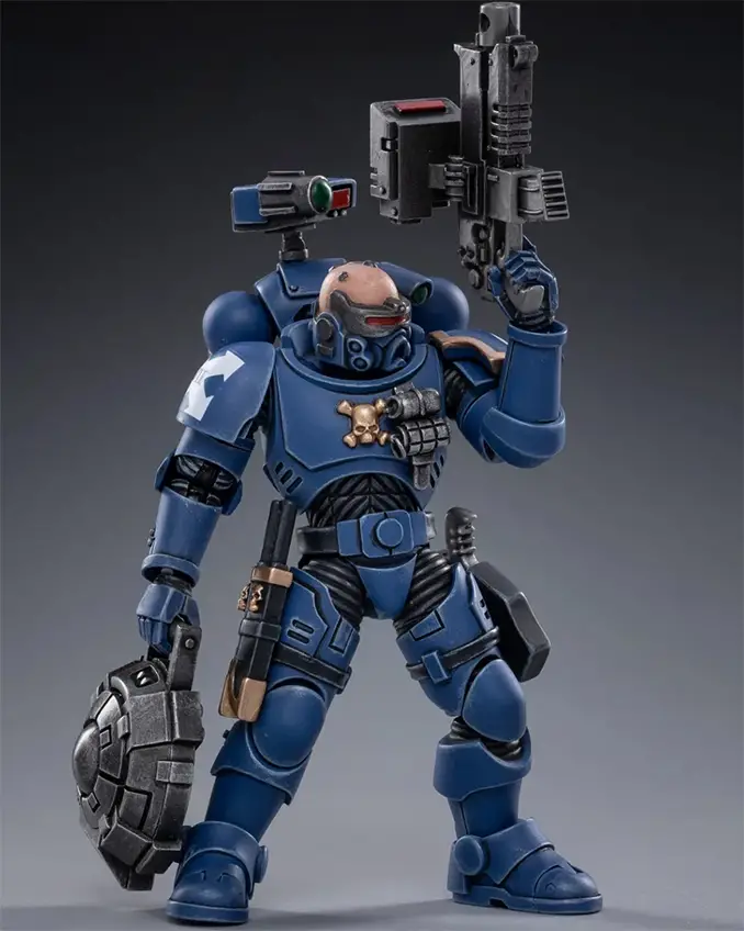 Joy Toy 4-inch Warhammer Space Marine Action Figures - Incursor Brother Varron