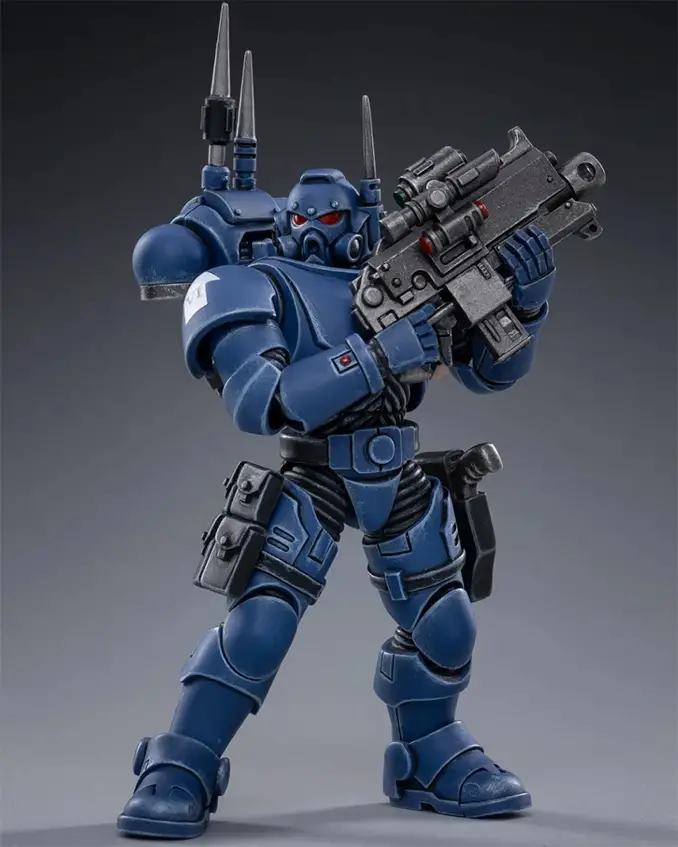 Joy Toy 4 pollici Warhammer Space Marine Action Figures - Infiltrator Brother Cyrus