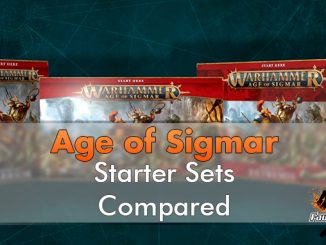 Warhammer Age of Sigmar 3e édition - Dominion - Comparaison des ensembles de démarrage - En vedette