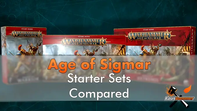 Warhammer Age of Sigmar 3. Edition - Dominion - Startersets im Vergleich - Empfohlen Feature