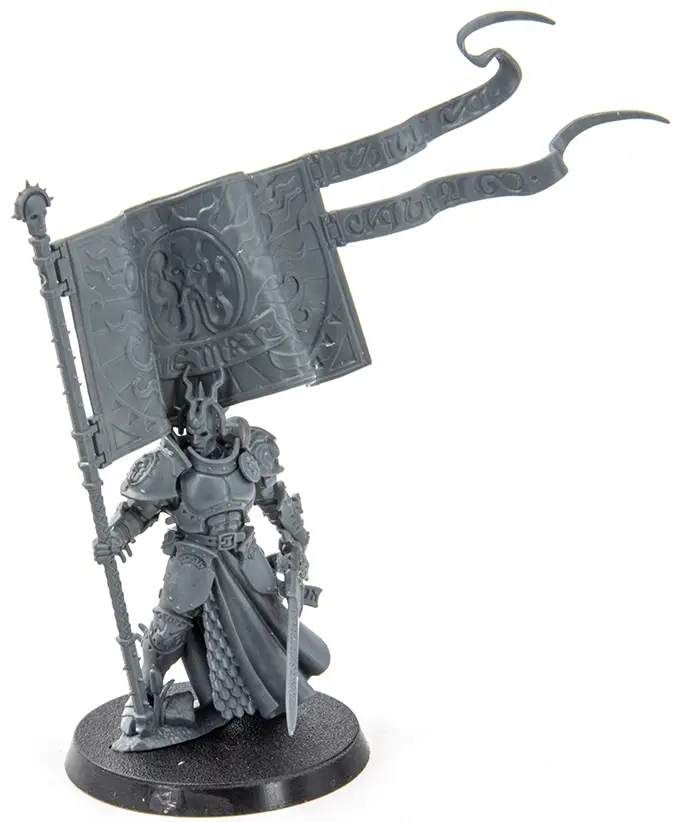 Warhammer Age of Sigmar Dominion Review - Modelos - Knight-Vexillor con estandarte de apoteosis