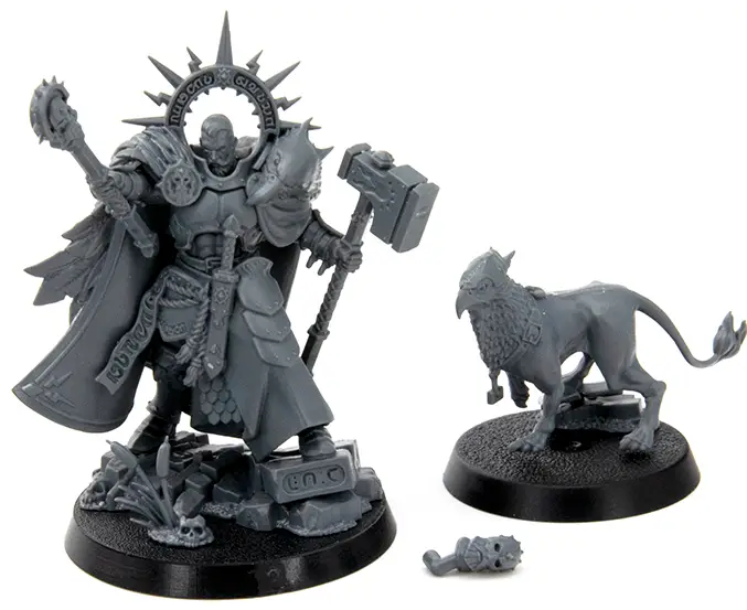 Warhammer Age of Sigmar Dominion Review - Models - Lord-Imperitant & Gryph-hound