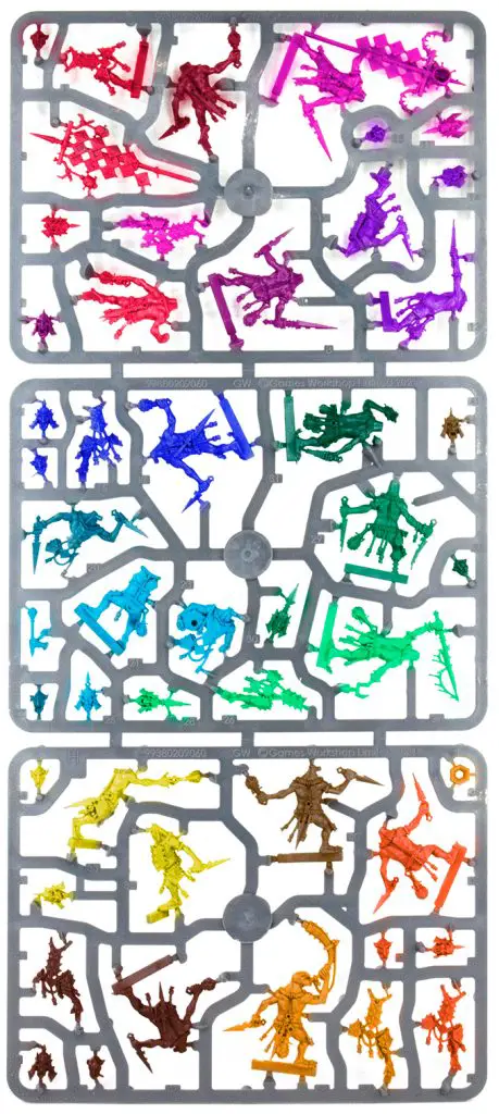 Warhammer Age of Sigmar Dominion Review - Sprue H Coloured