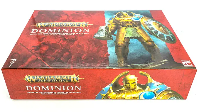 Warhammer Age of Sigmar Dominion Review - Déballage - Boîte