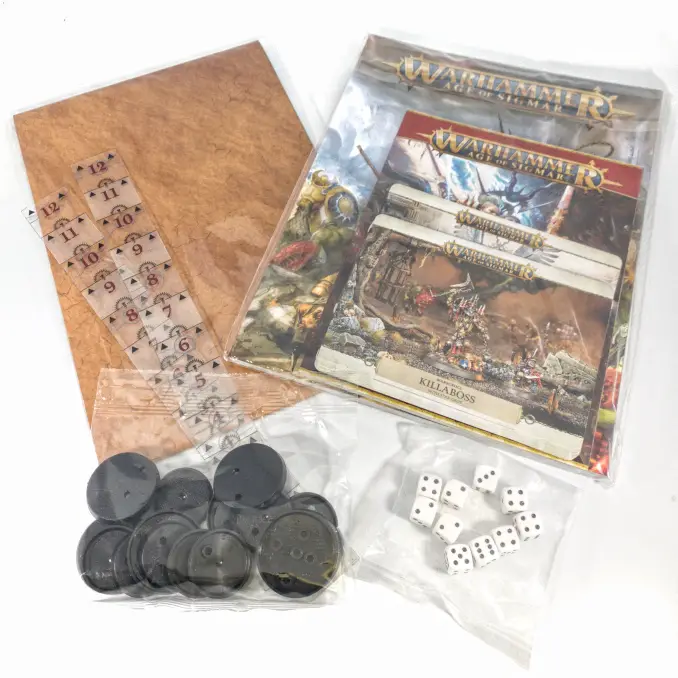 Warhammer Age of Sigmar Warrior Starter Set Unboxing Errata