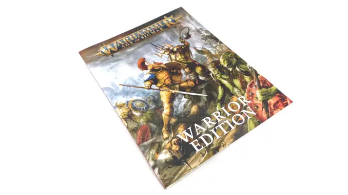 Warhammer Age of Sigmar Warrior Starter Set Warrior Book