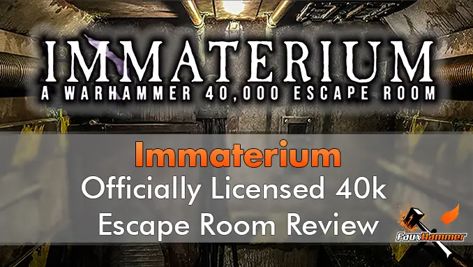 Immaterium - Warhmmer 40k Escape Room - Featured