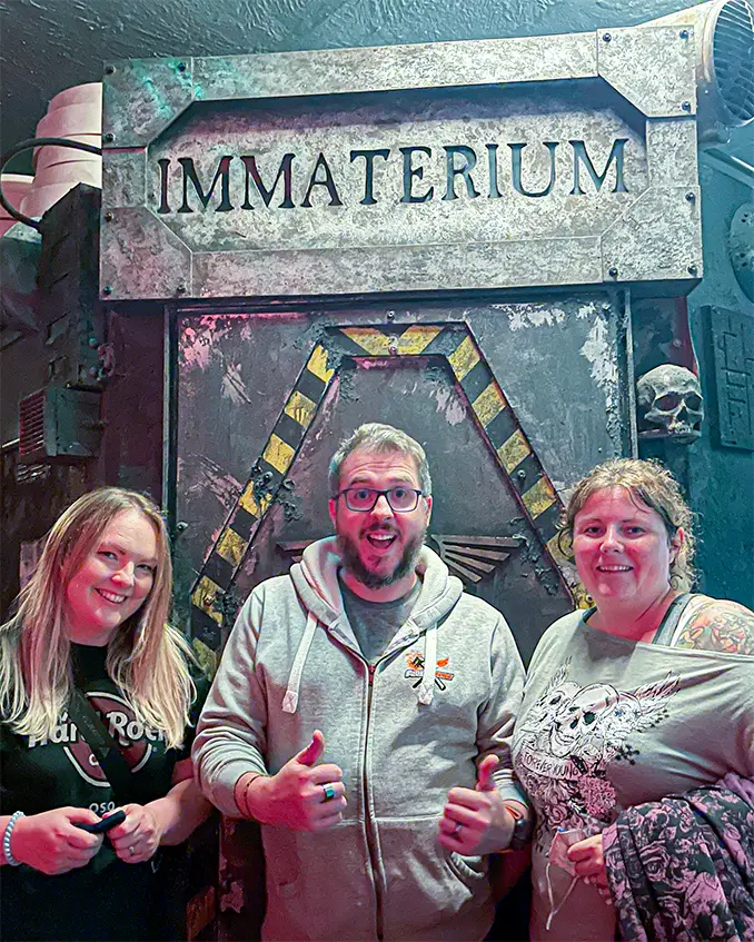 Immaterium - Warhmmer 40k Escape Room - Winners