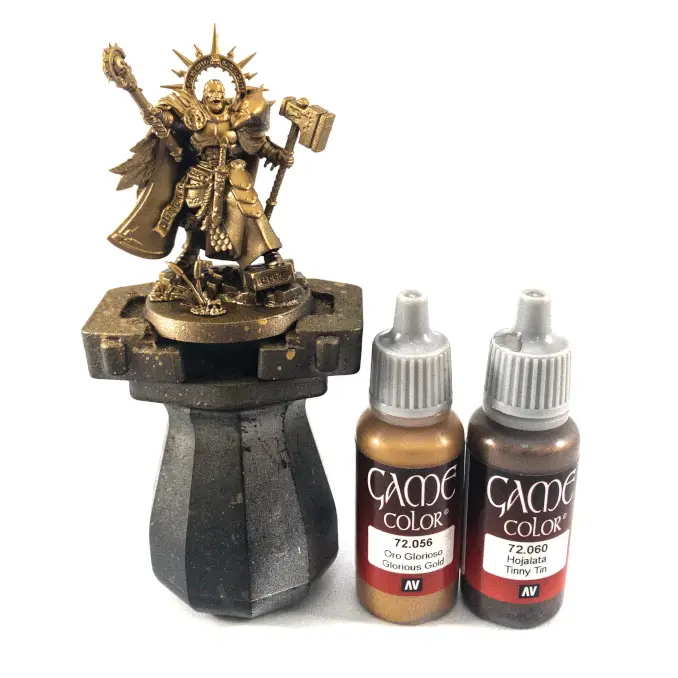 Kit de peintures pour miniatures Série Couleurs Terre Vallejo