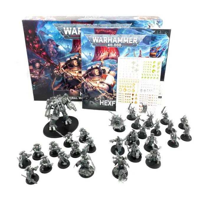 Warhammer 40.000 Hexfire Review-Modelle Alle