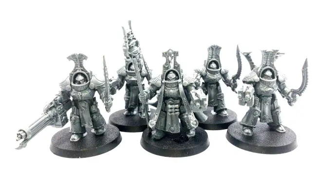 Warhammer 40,000 Hexfire Review Modelos Scarab Occult Terminators