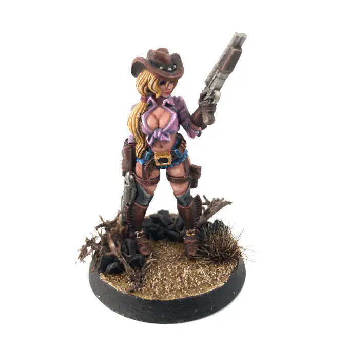 Revisión de muestra de WePrintMiniatures Boob Cowgirl