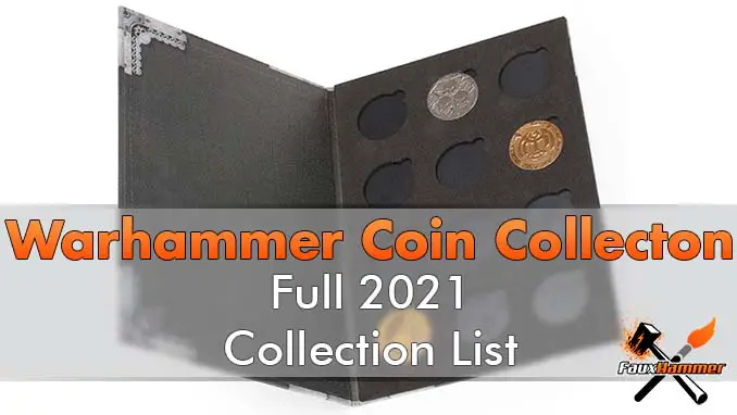 Monedas de coleccionista de la tienda Warhammer - Destacadas