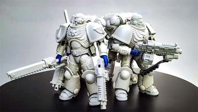 JoyToy x Warhammer - Wave 2 - Blood Angels Death Company Intercessors