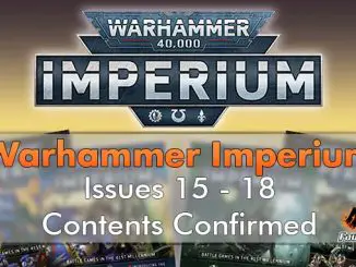 Contenido confirmado de Warhammer Imperium 15-18 - Destacado