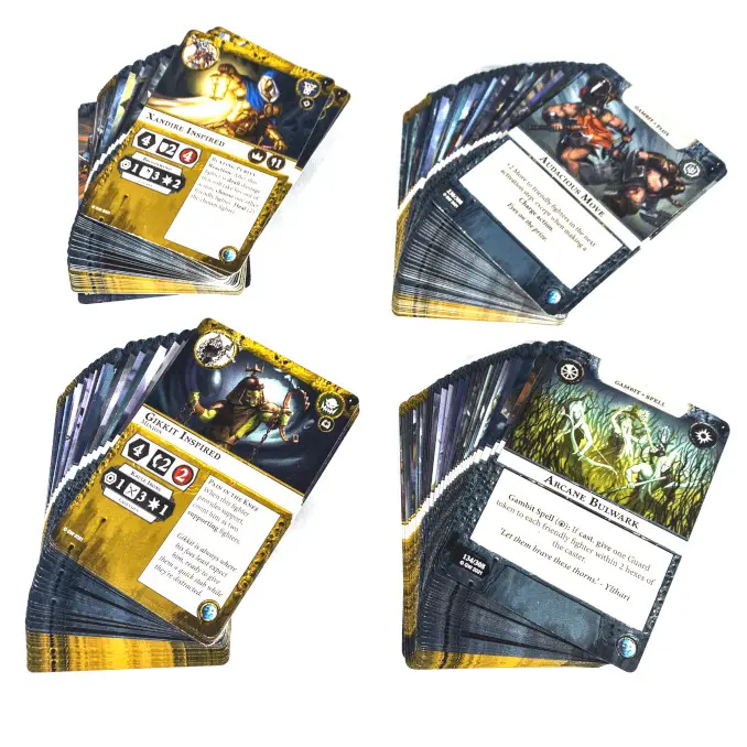 Tarjetas de revisión de Warhammer Underworlds Harrowdeep