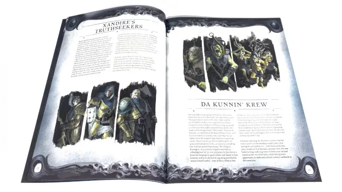 Warhammer Underworlds Harrowdeep Review-Regelbuch Inside 1